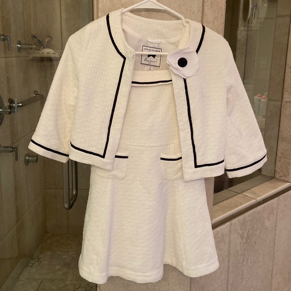 Janie & Jack dress with jacket